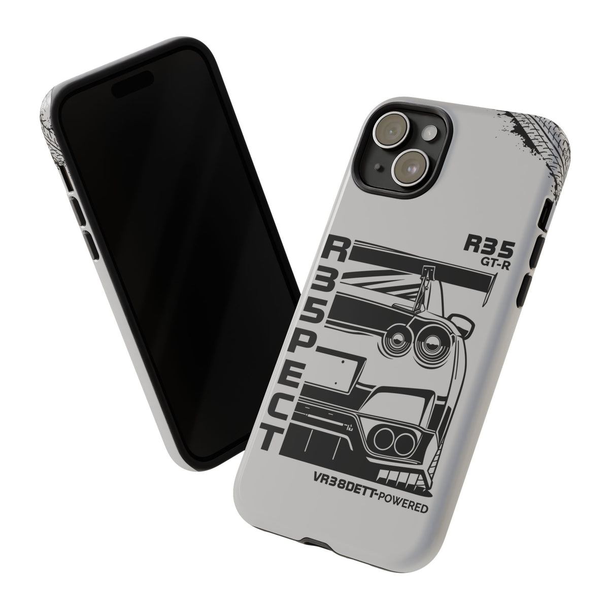 JDM Front View Tough Phone Case - Samsung Galaxy S21 Ultra, glossy, lifestyle photo