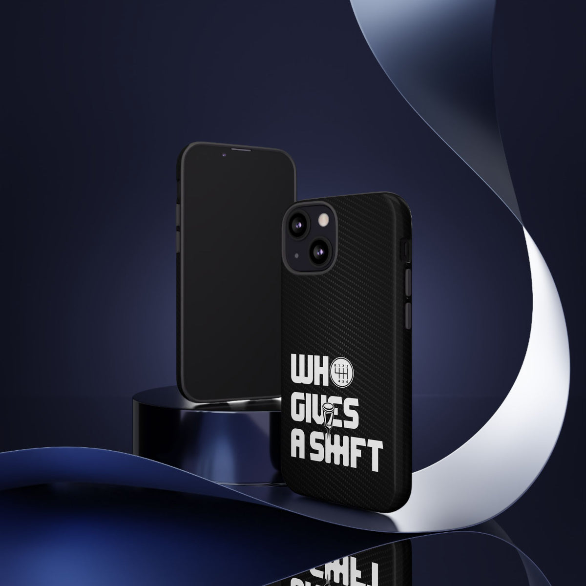 Who Gives a Shift Car Tough Phone Case | Funny Car Guy Gift