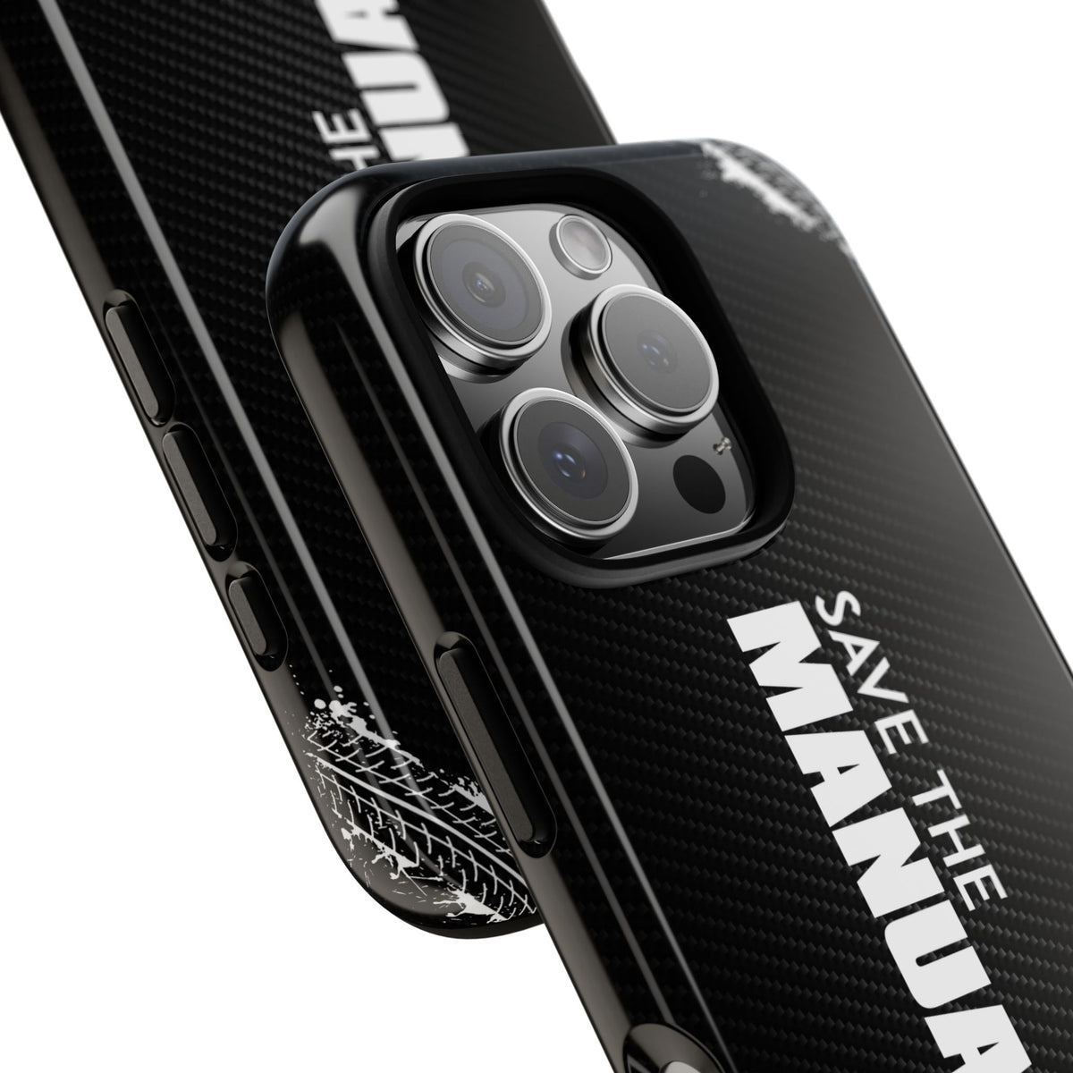 Save The Manuals Tough Phone Case | Manual Transmission Car Guy Gift