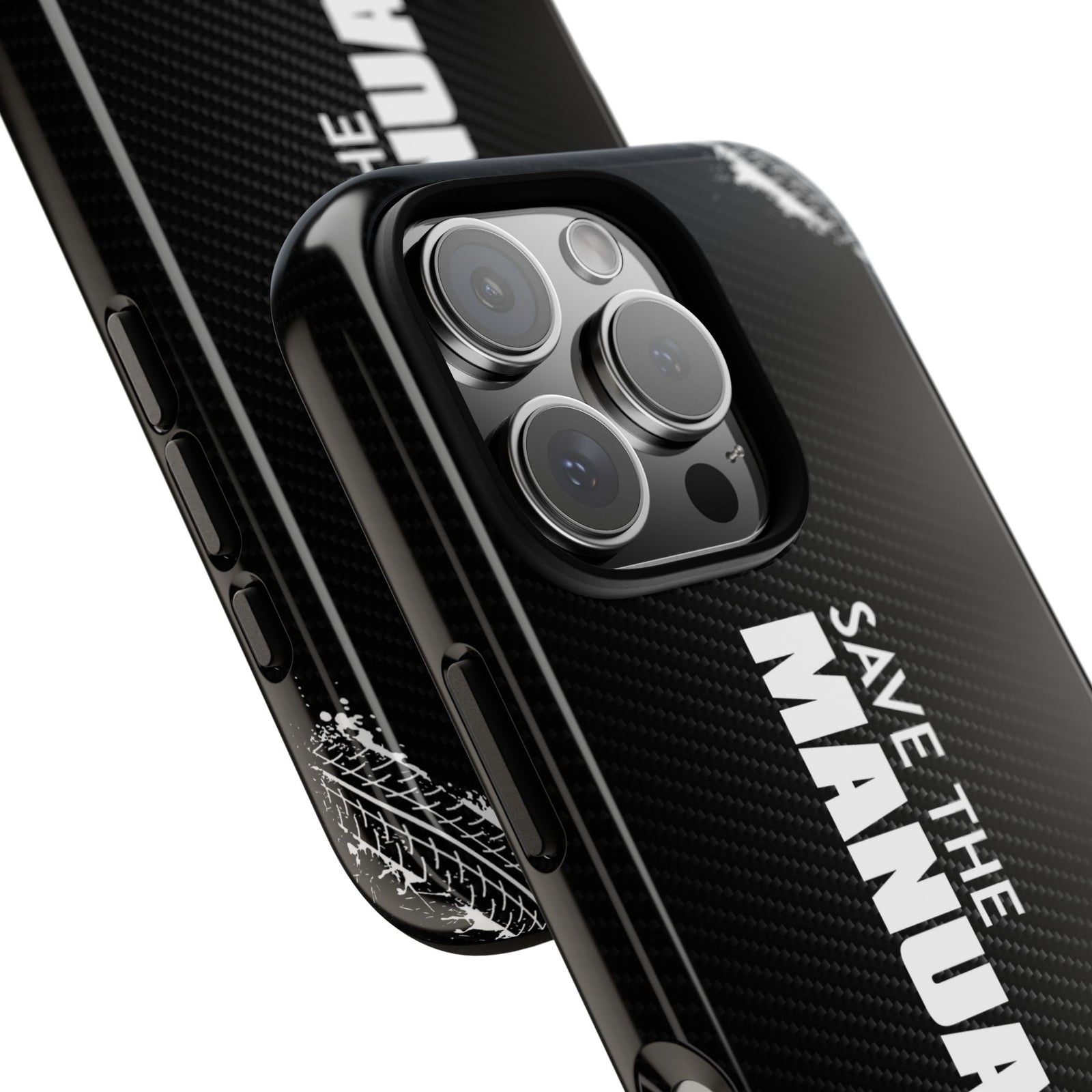 Save The Manuals Tough Phone Case | Manual Transmission Car Guy Gift
