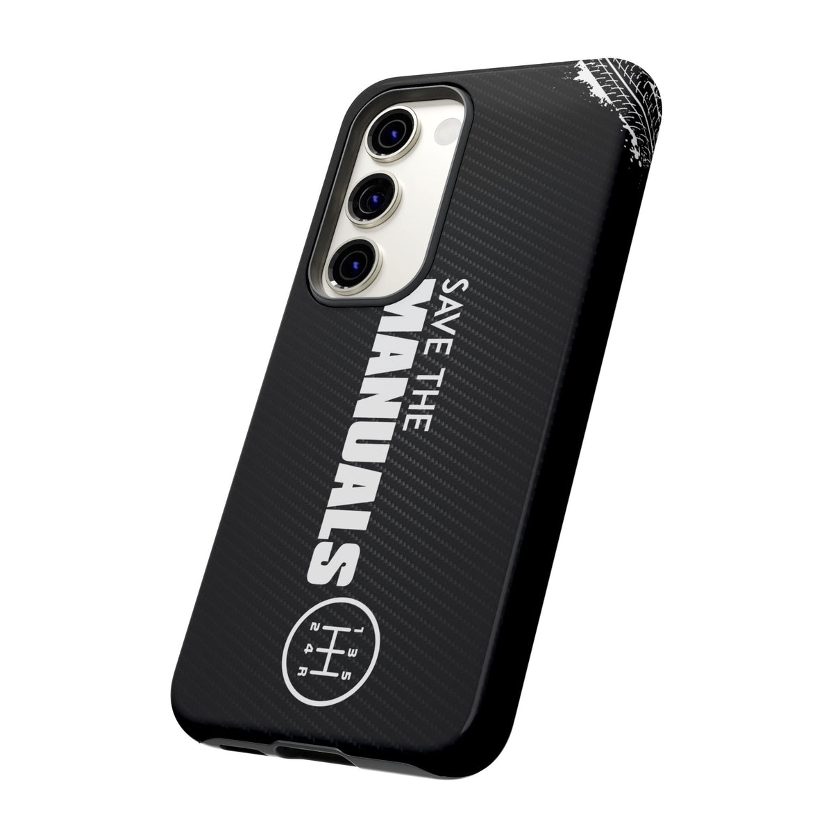 Save The Manuals Tough Phone Case | Manual Transmission Car Guy Gift