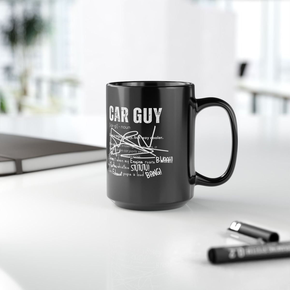 Car Guy Definition Coffee Mug ceramic mug - unique gift for car lovers
