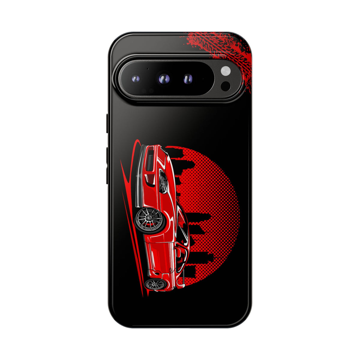 MKIV A80 Supra 2JZ Red City Tough Phone Case | JDM Car Guy Gift