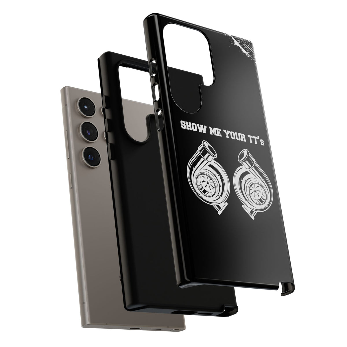 Show Me Your TTs Twin Turbo Tough Phone Case | Funny Car Guy Gift