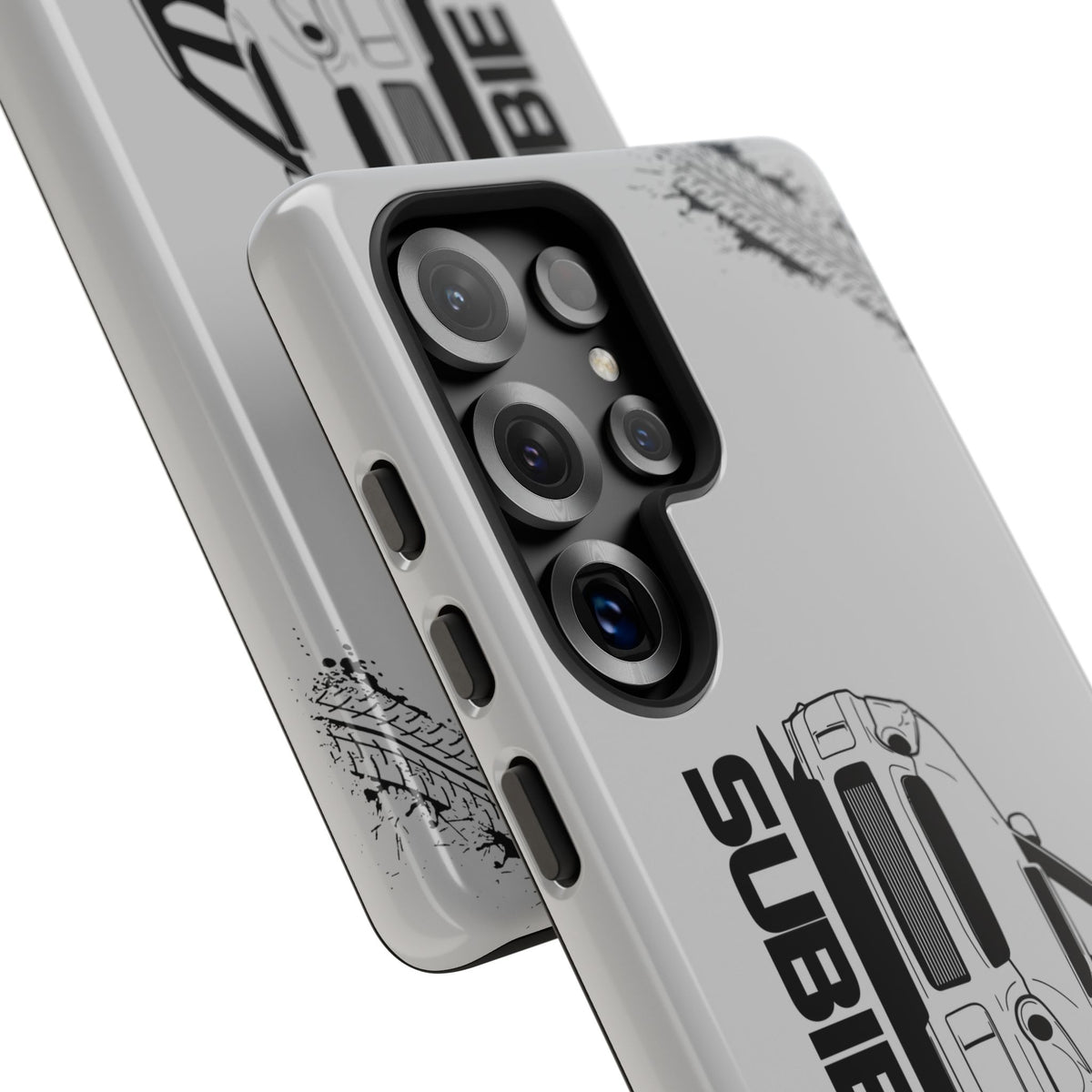 JDM Gang Tough Phone Case - Samsung Galaxy S25 Ultra, glossy, camera cutout close-up