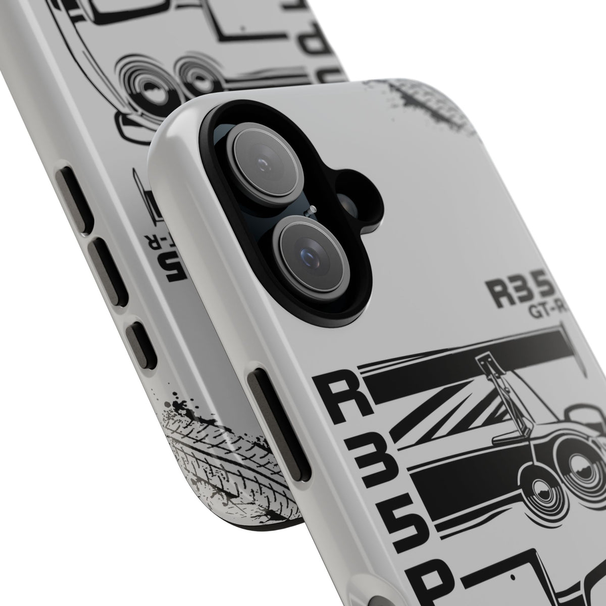 JDM Front View Tough Phone Case - Samsung Galaxy S23, glossy, lifestyle photo
