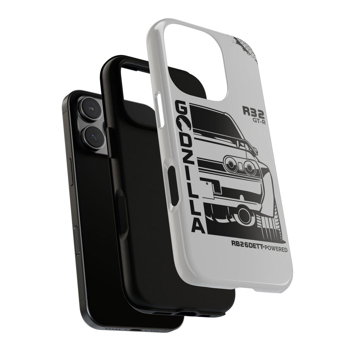 R32 Skyline GTR BNR32 Godzilla Tough Phone Case | JDM Car Gift