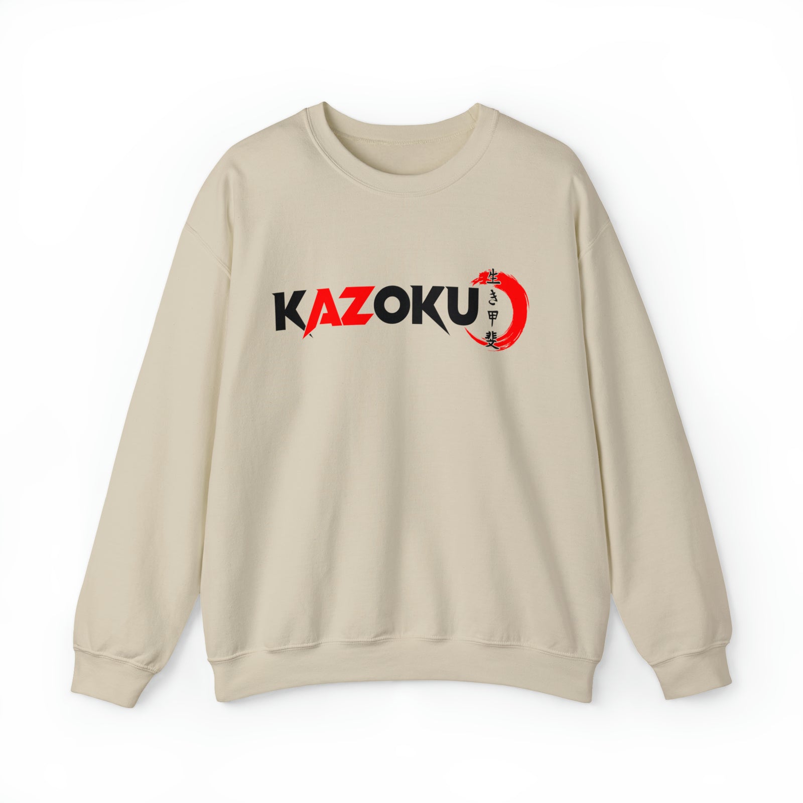 KAZOKU Sweatshirt Red - Design 1