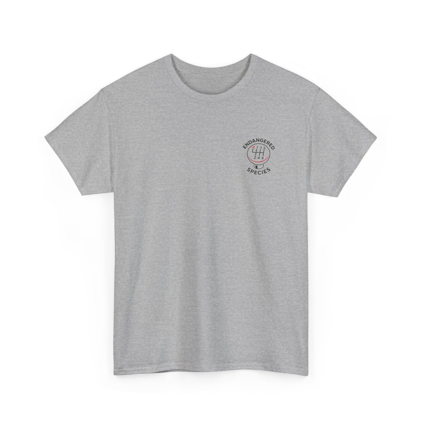 Endangered Species Stick Shift T-Shirt - Manual Driver Tee - car enthusiast t-shirt gift