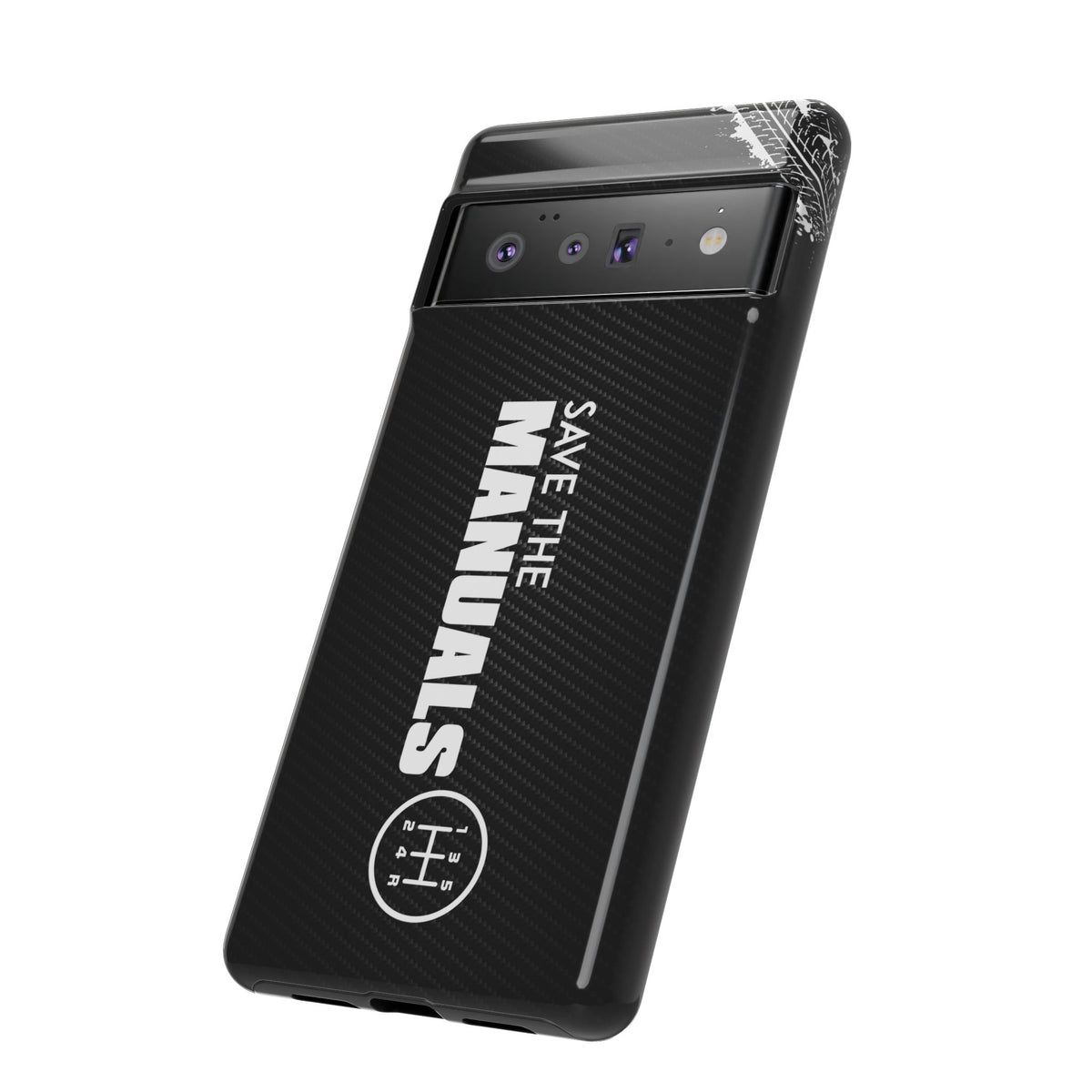 Save The Manuals Tough Phone Case | Manual Transmission Car Guy Gift
