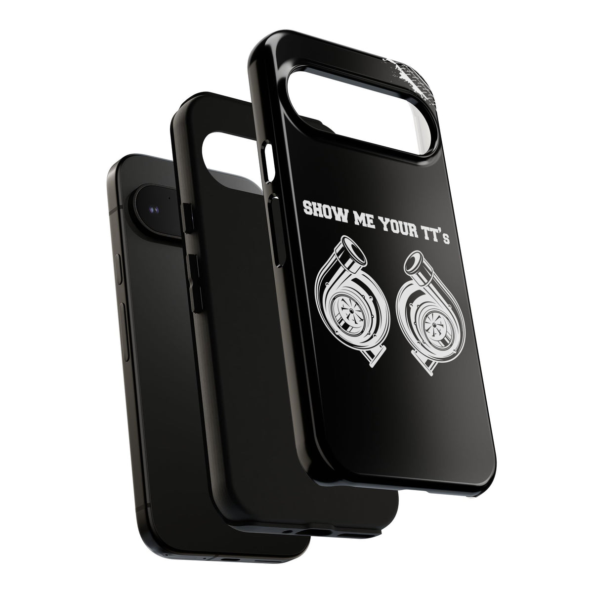 Show Me Your TTs Twin Turbo Tough Phone Case | Funny Car Guy Gift