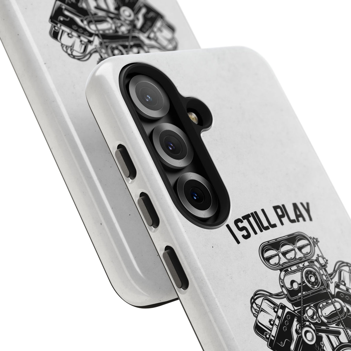I Still Play with Blocks Engine Swap Tough Phone Case | Car Mechanic Gift