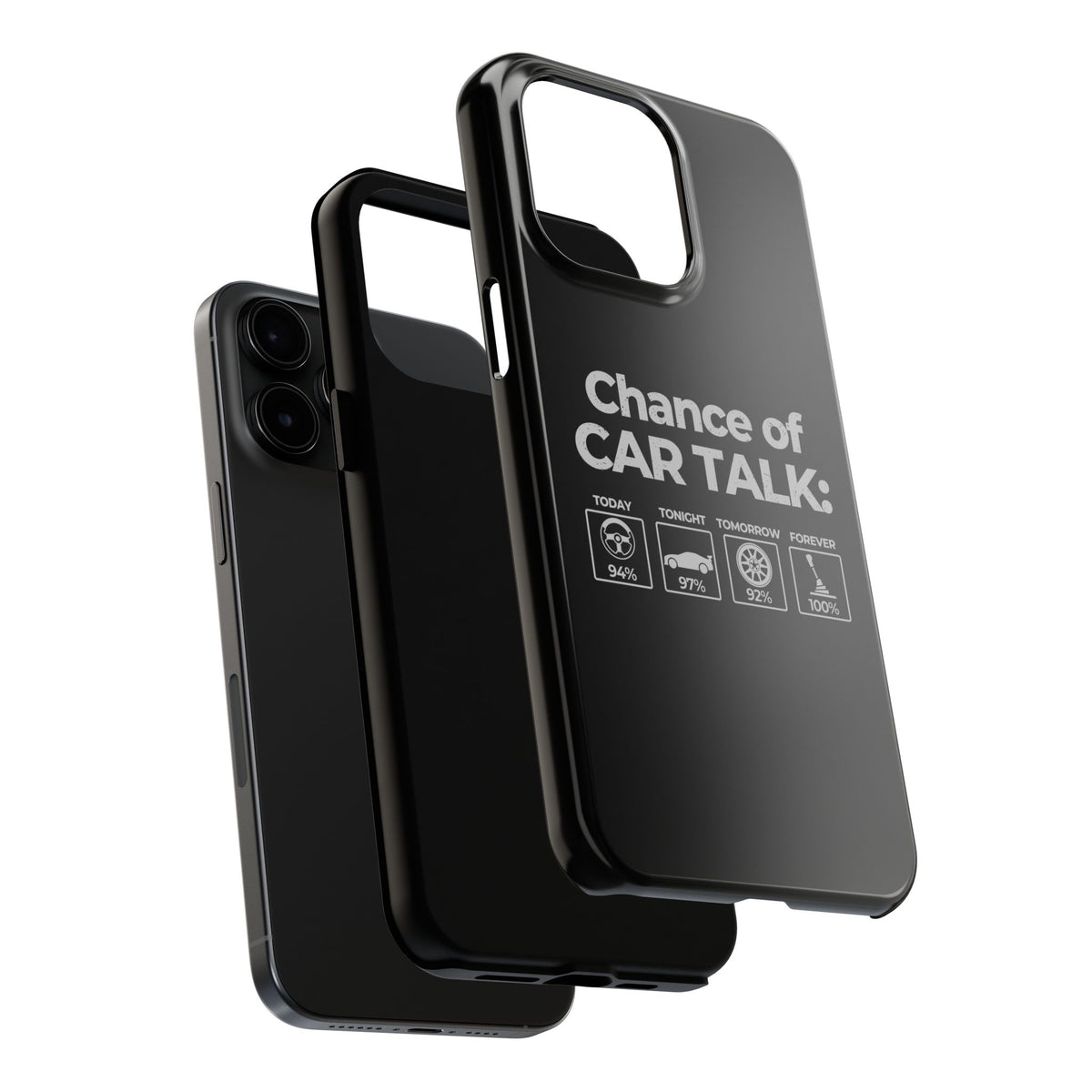 100% Chance of Car Talk Phone Case | Car Enthusiast Gift