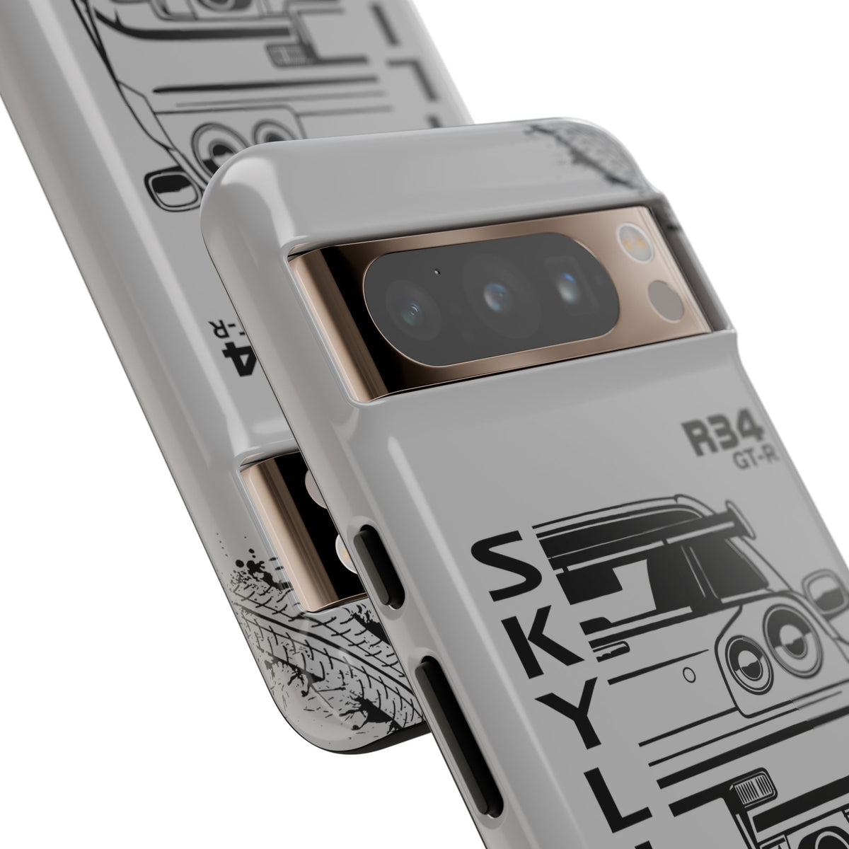 R34 Skyline GTR BNR34 Godzilla Tough Phone Case | JDM Car Gift