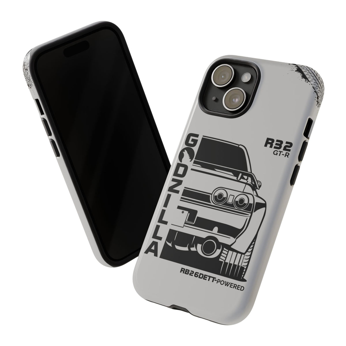 R32 Skyline GTR BNR32 Godzilla Tough Phone Case | JDM Car Gift