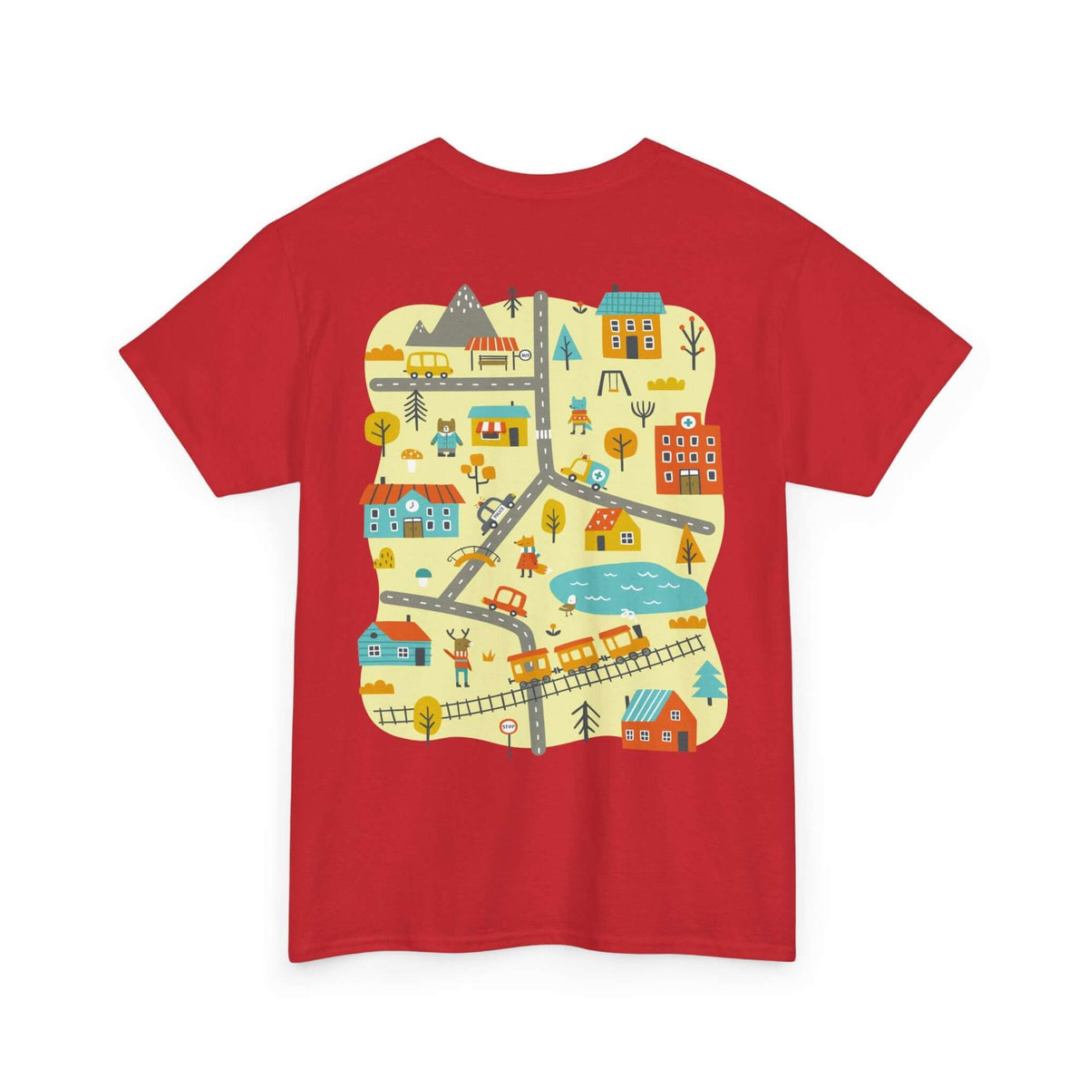 City Play Roads T-Shirt | Funny Dad Gift for Car Lovers