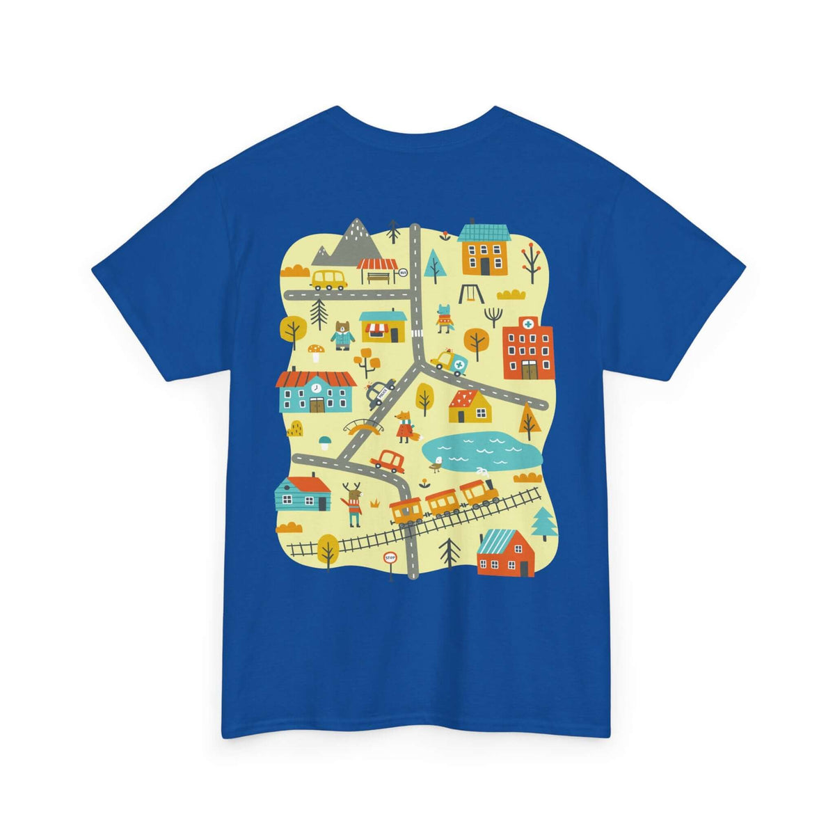 City Play Roads T-Shirt | Funny Dad Gift for Car Lovers