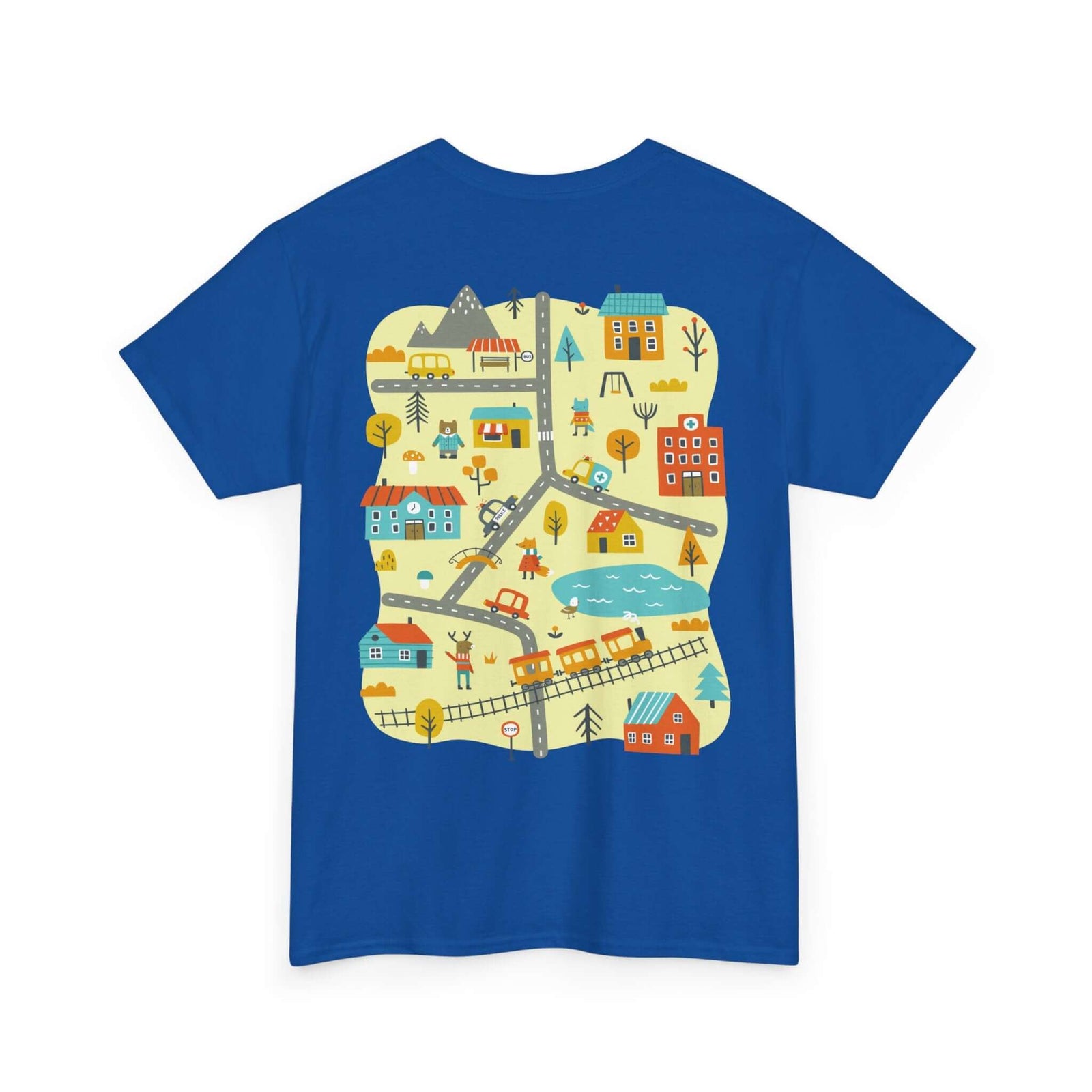 City Play Roads T-Shirt | Funny Dad Gift for Car Lovers
