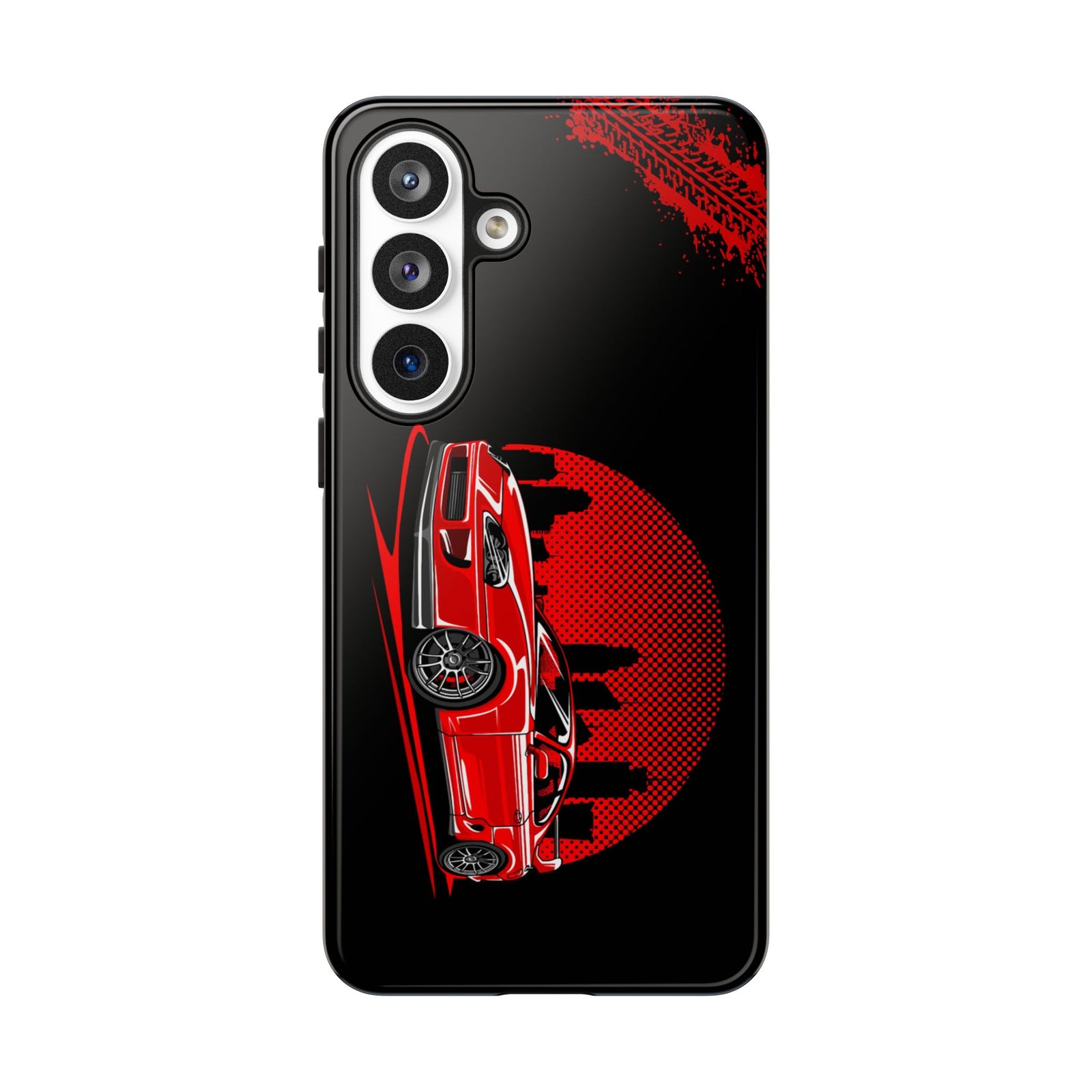 MKIV A80 Supra 2JZ Red City Tough Phone Case | JDM Car Guy Gift