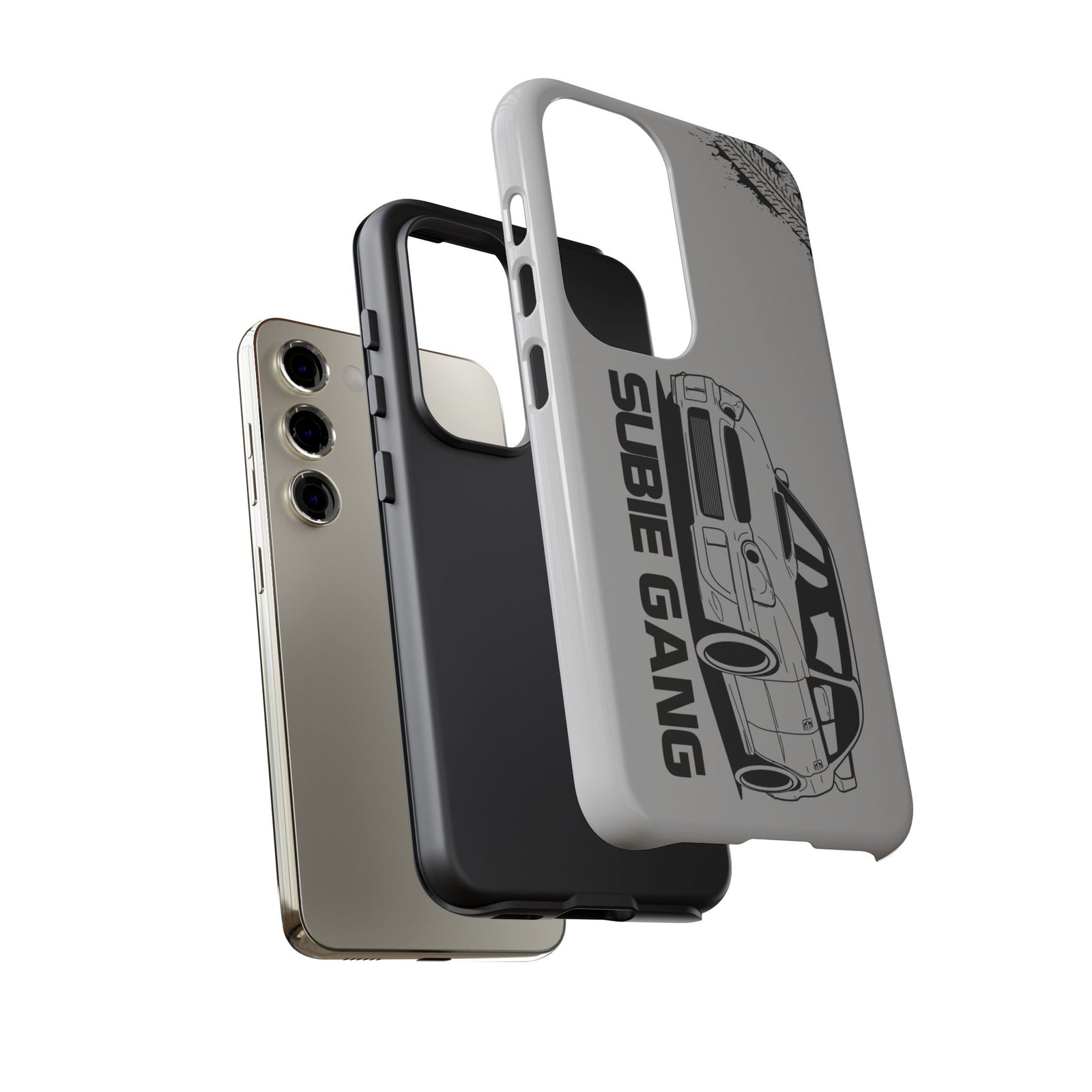 JDM Gang Tough Phone Case - Samsung Galaxy S23, glossy, dual-layer protection