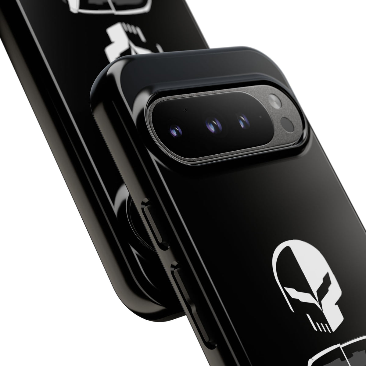 Corvette Punisher Skull Tough Phone Case | Muscle Car Guy Gift