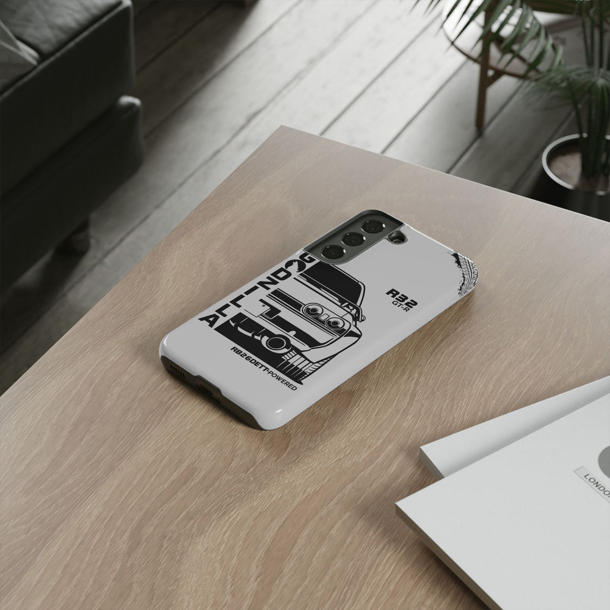 R32 Skyline GTR BNR32 Godzilla Tough Phone Case | JDM Car Gift