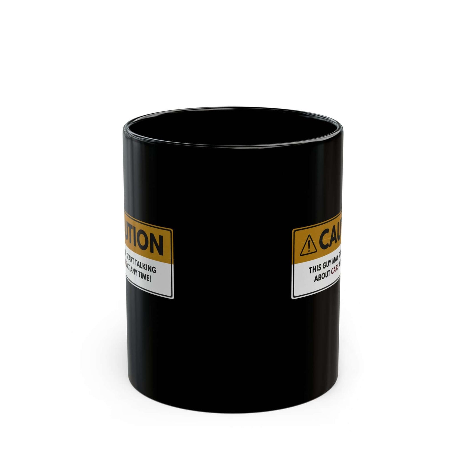 Caution This Guy May Start Talking About Cars Mug coffee mug - funny car guy gift