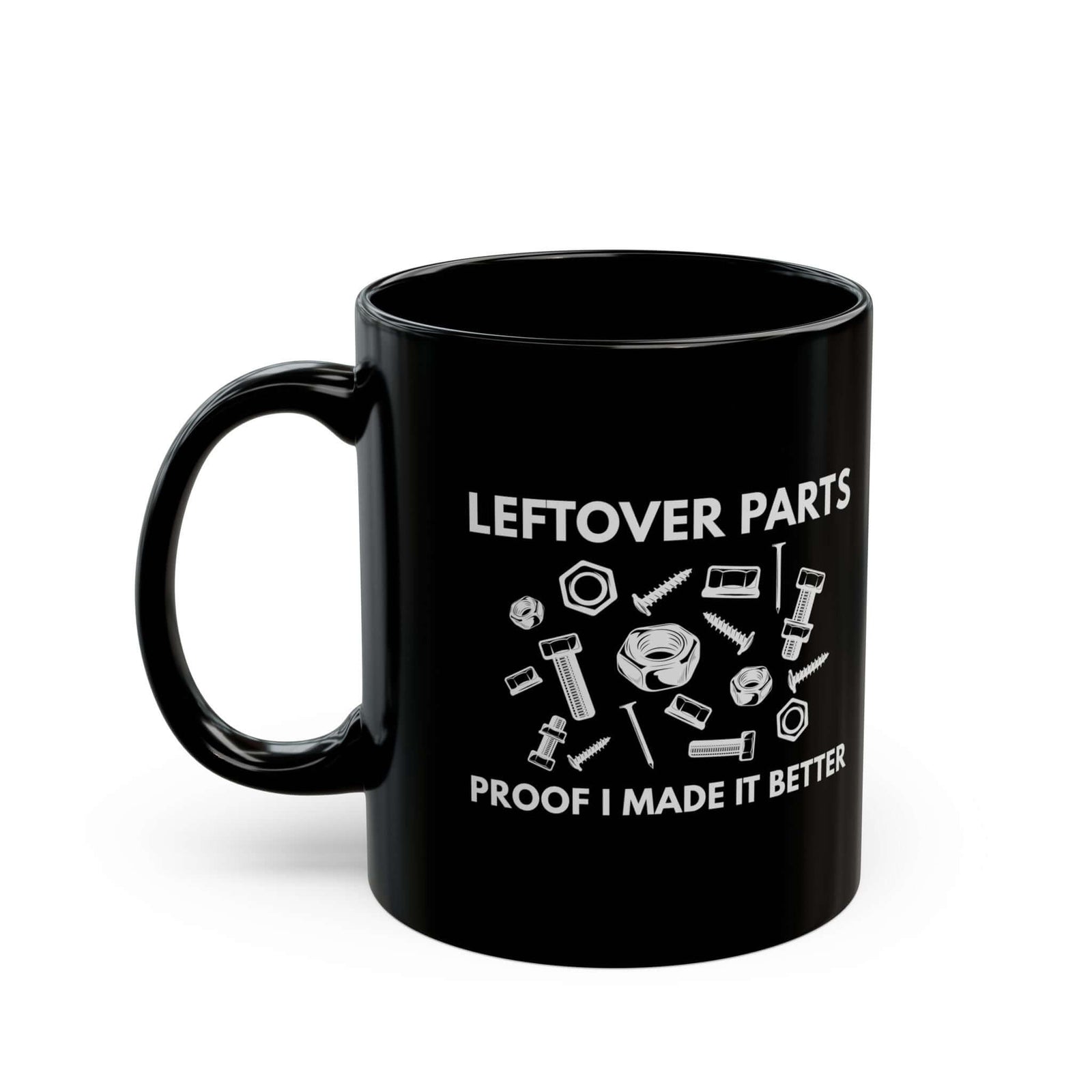 Leftover Parts Coffee Mug coffee mug - funny car guy gift