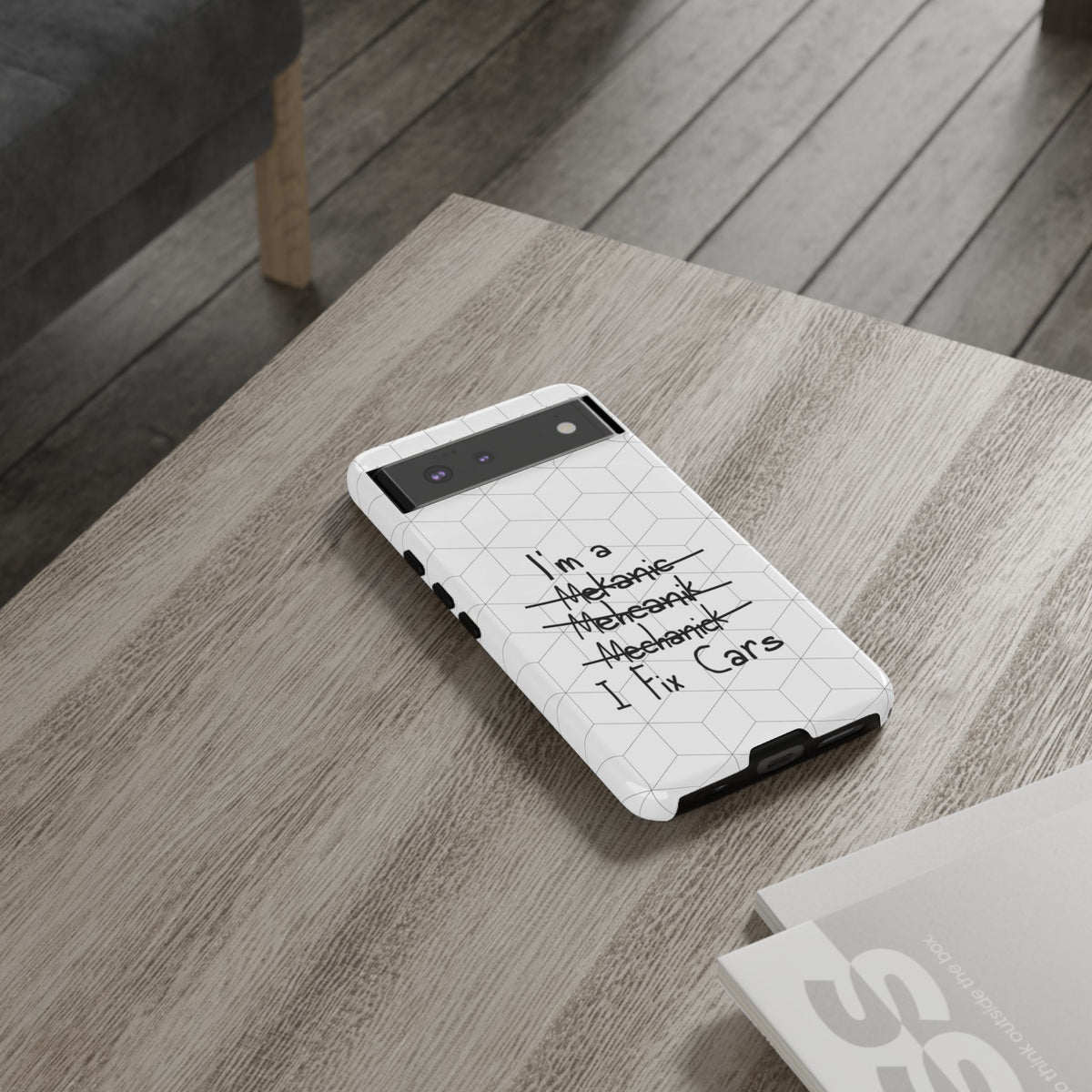 Mechanic I Fix Cars Funny Tough Phone Case | Car Guy Gift