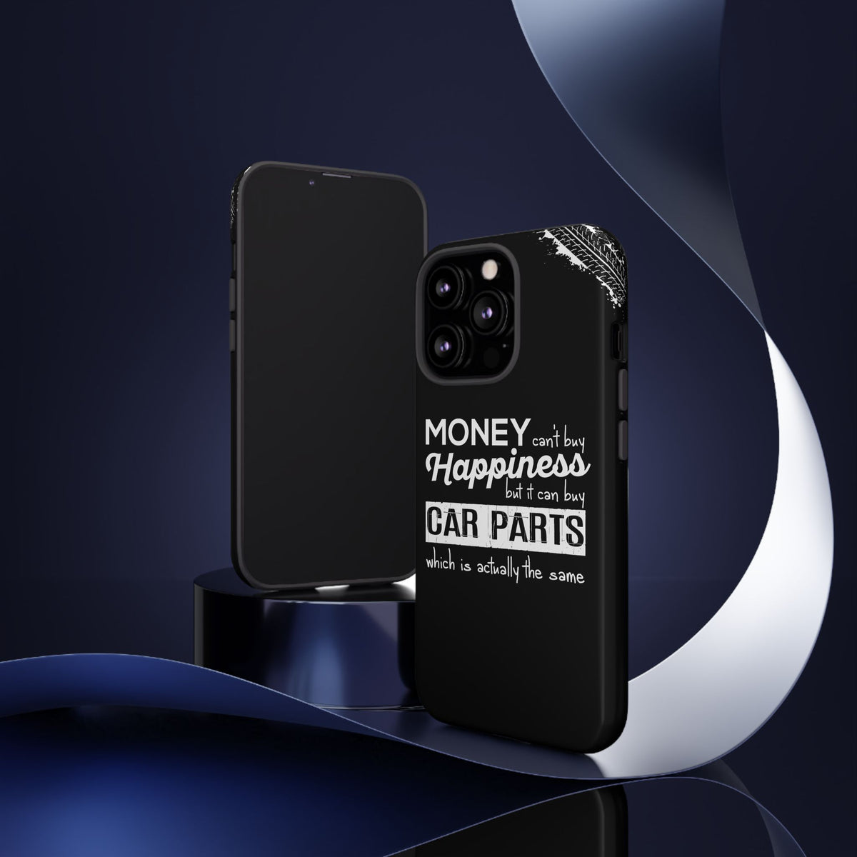 More Car Parts Equals Happiness Tough Phone Case | Car Enthusiast Gift