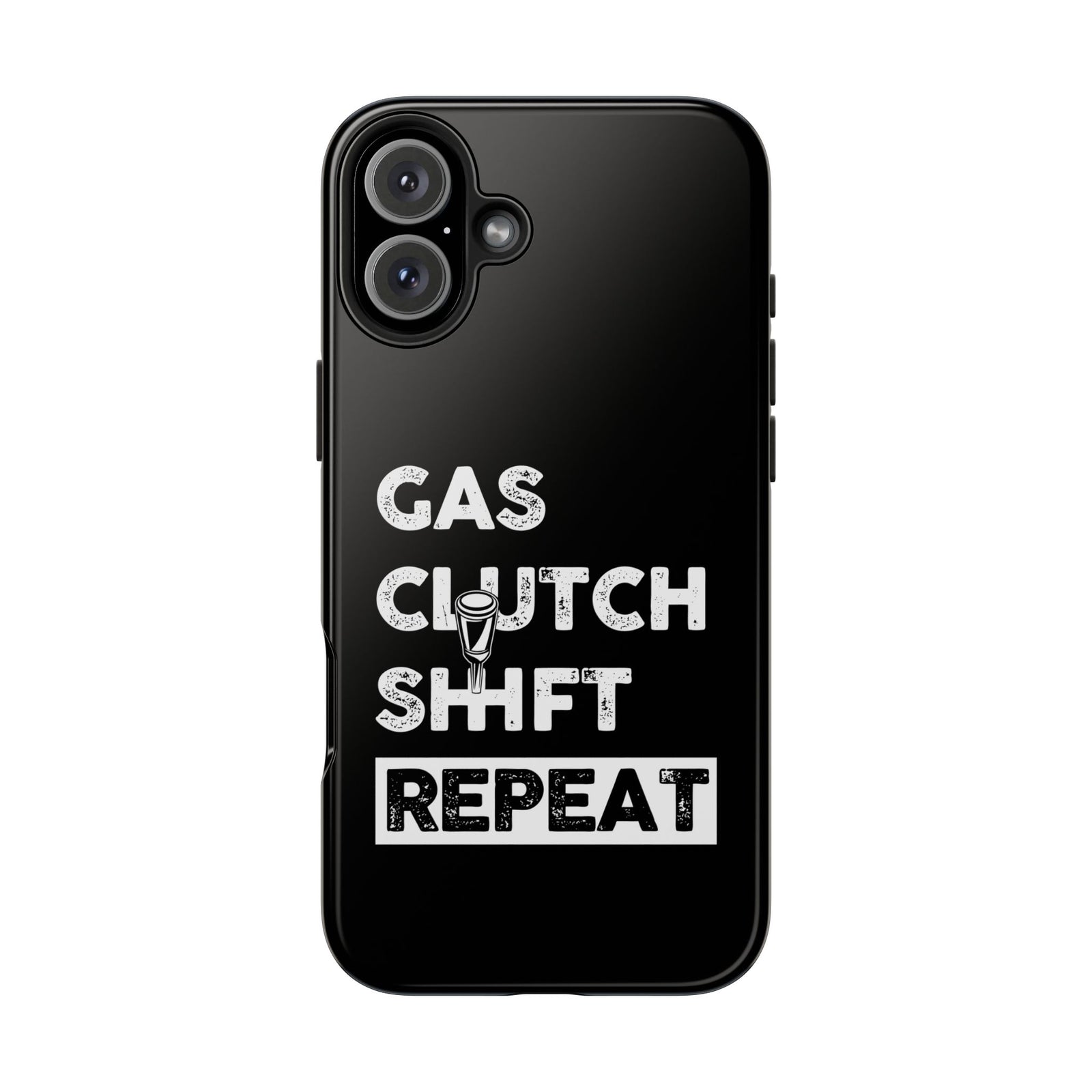 Gas Clutch Shift Repeat Phone Case | JDM Manual Transmission Gift