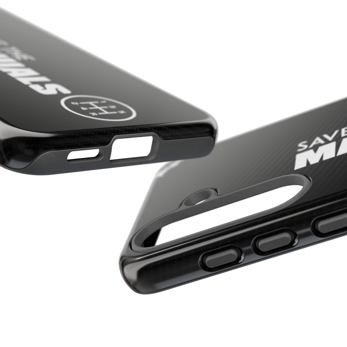 Save The Manuals Tough Phone Case | Manual Transmission Car Guy Gift