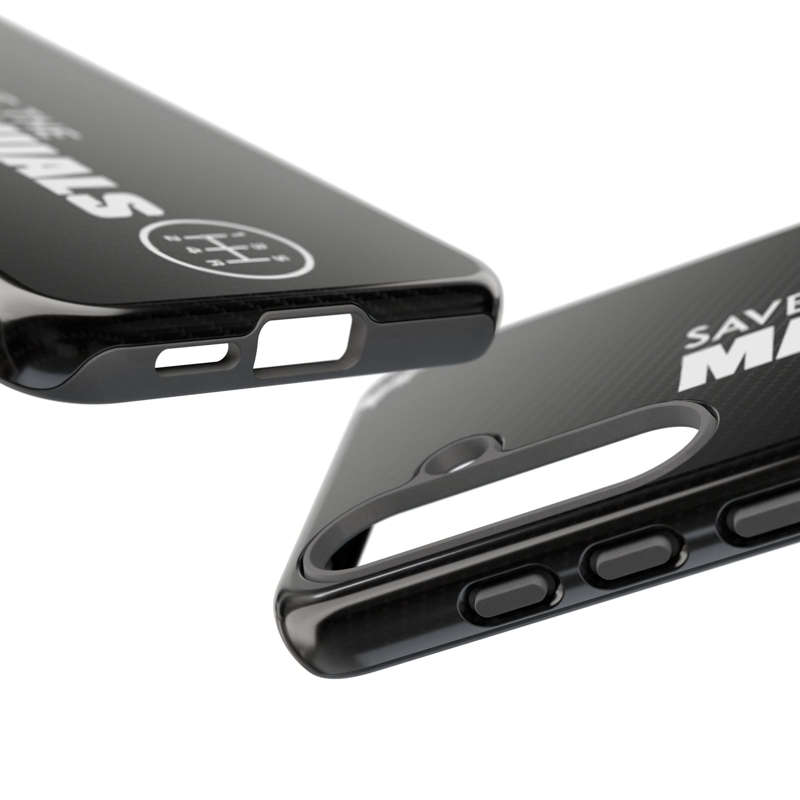 Save The Manuals Tough Phone Case | Manual Transmission Car Guy Gift