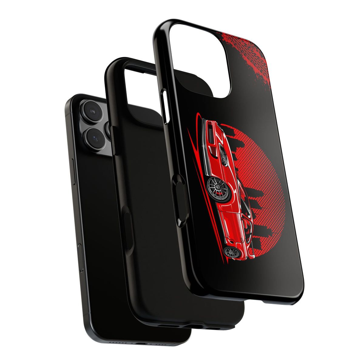 MKIV A80 Supra 2JZ Red City Tough Phone Case | JDM Car Guy Gift