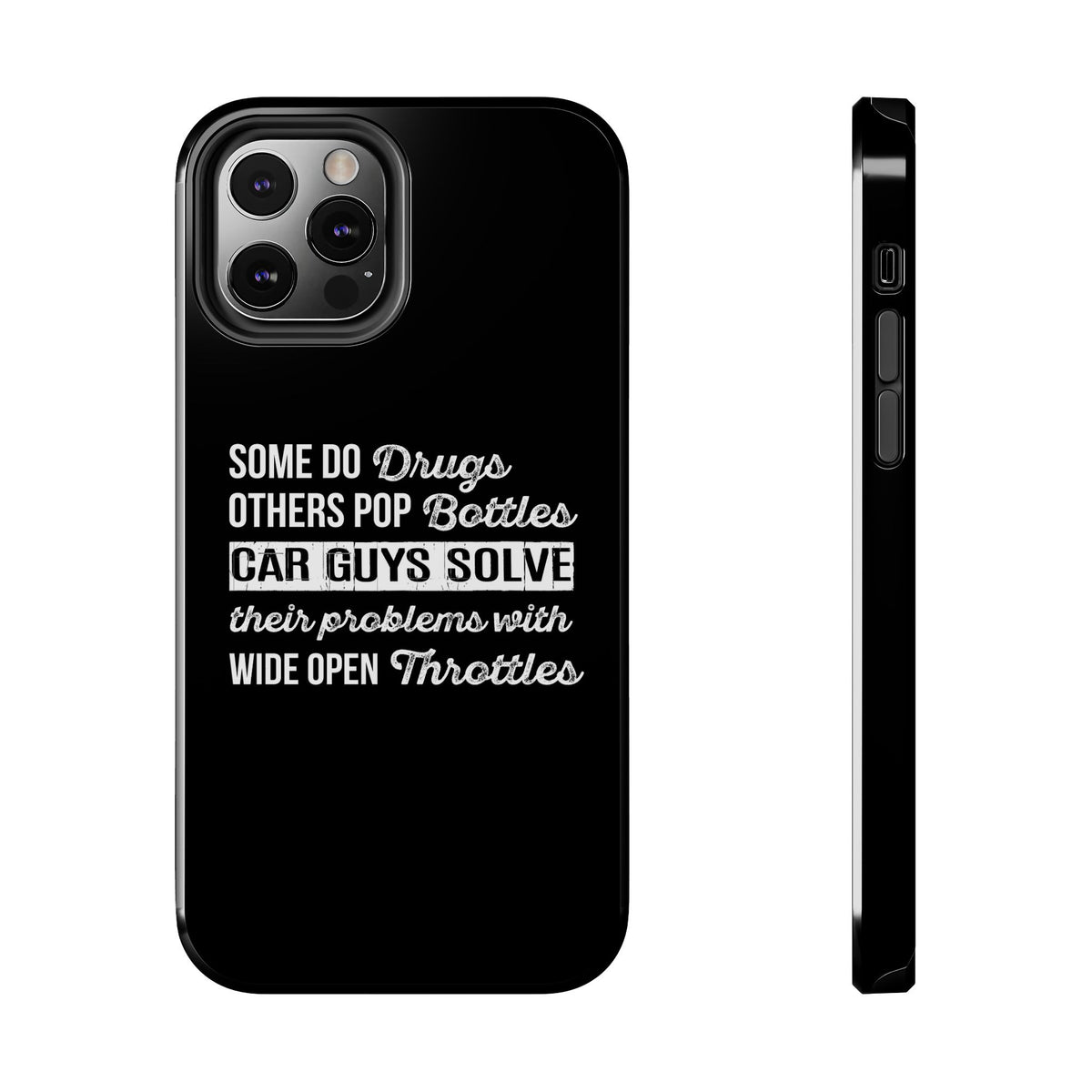 Car Guys Problems Funny Tough Car Phone Case | Car Enthusiast Gift