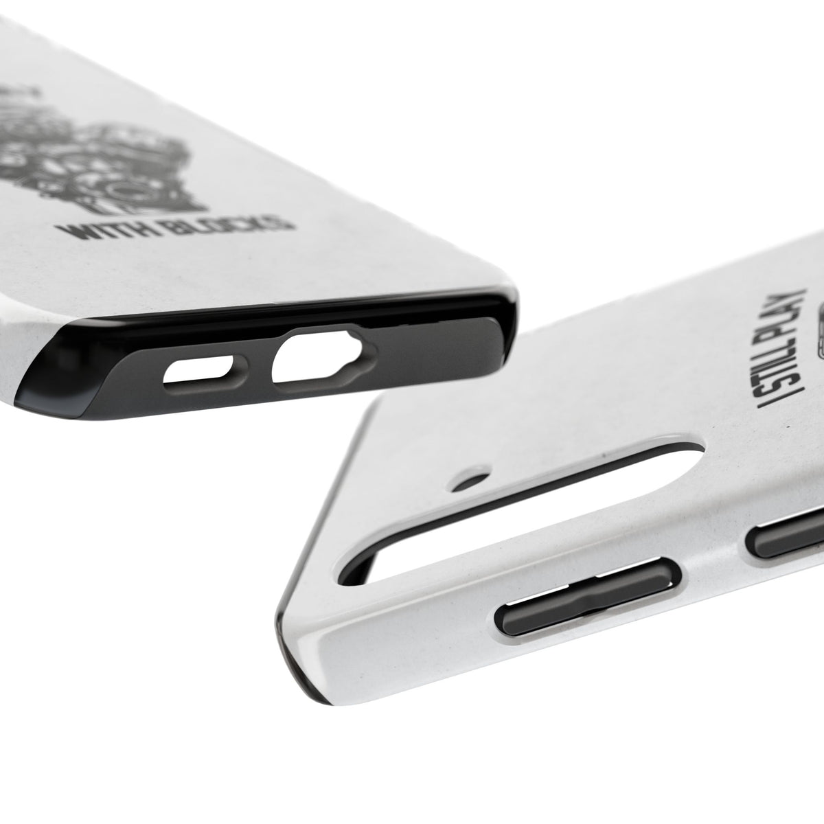 I Still Play with Blocks Engine Swap Tough Phone Case | Car Mechanic Gift