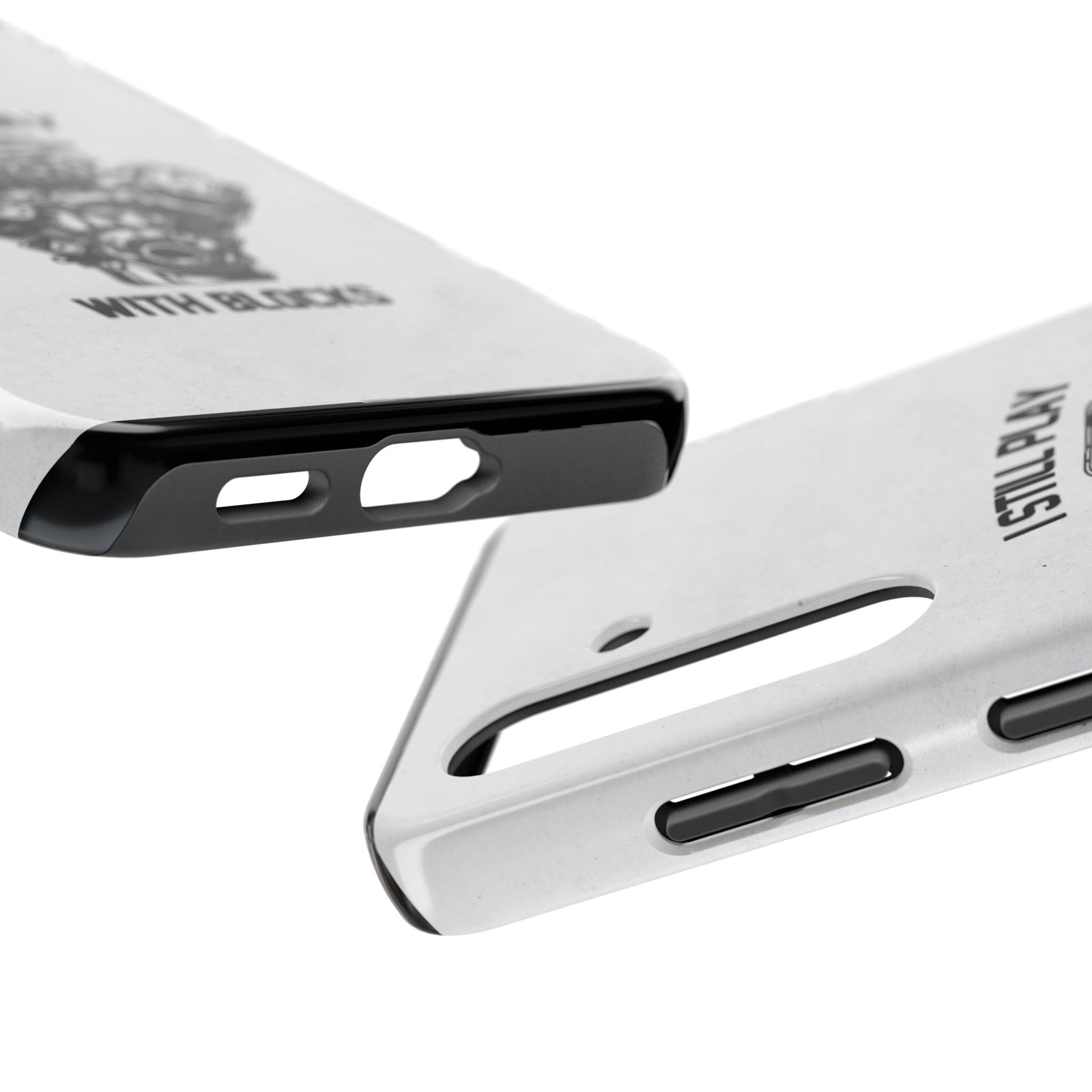 I Still Play with Blocks Engine Swap Tough Phone Case | Car Mechanic Gift