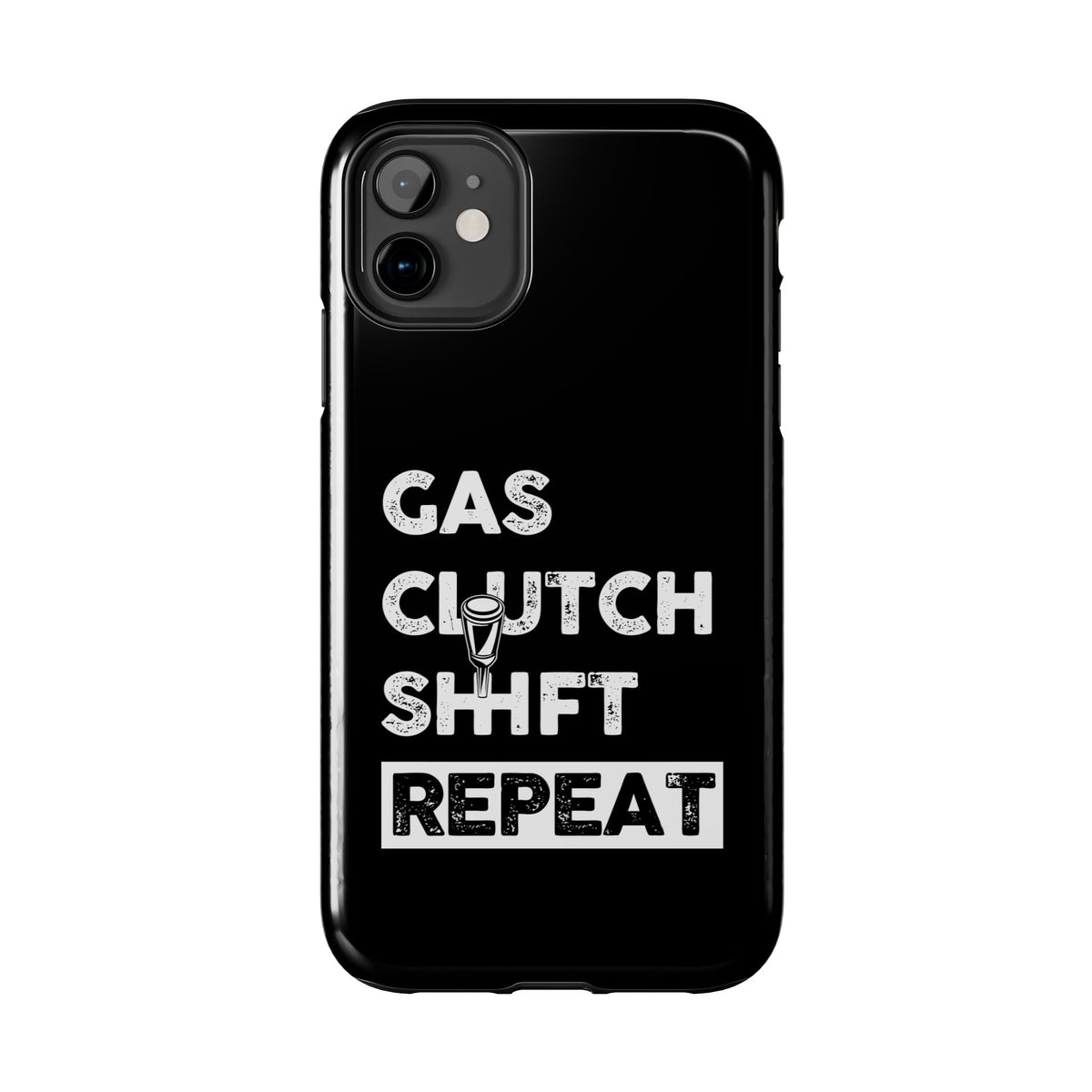 Gas Clutch Shift Repeat Phone Case | JDM Manual Transmission Gift