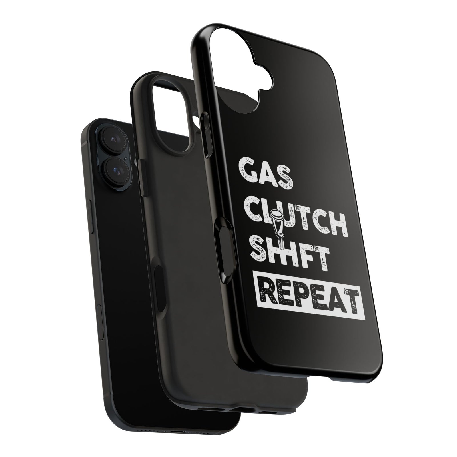Gas Clutch Shift Repeat Phone Case | JDM Manual Transmission Gift