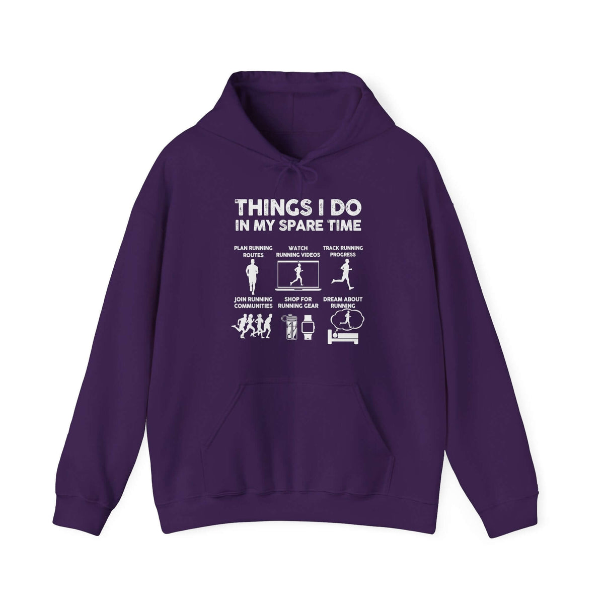 Things I Do In My Spare Time Hoodie hoodie flat lay - petrolhead gift