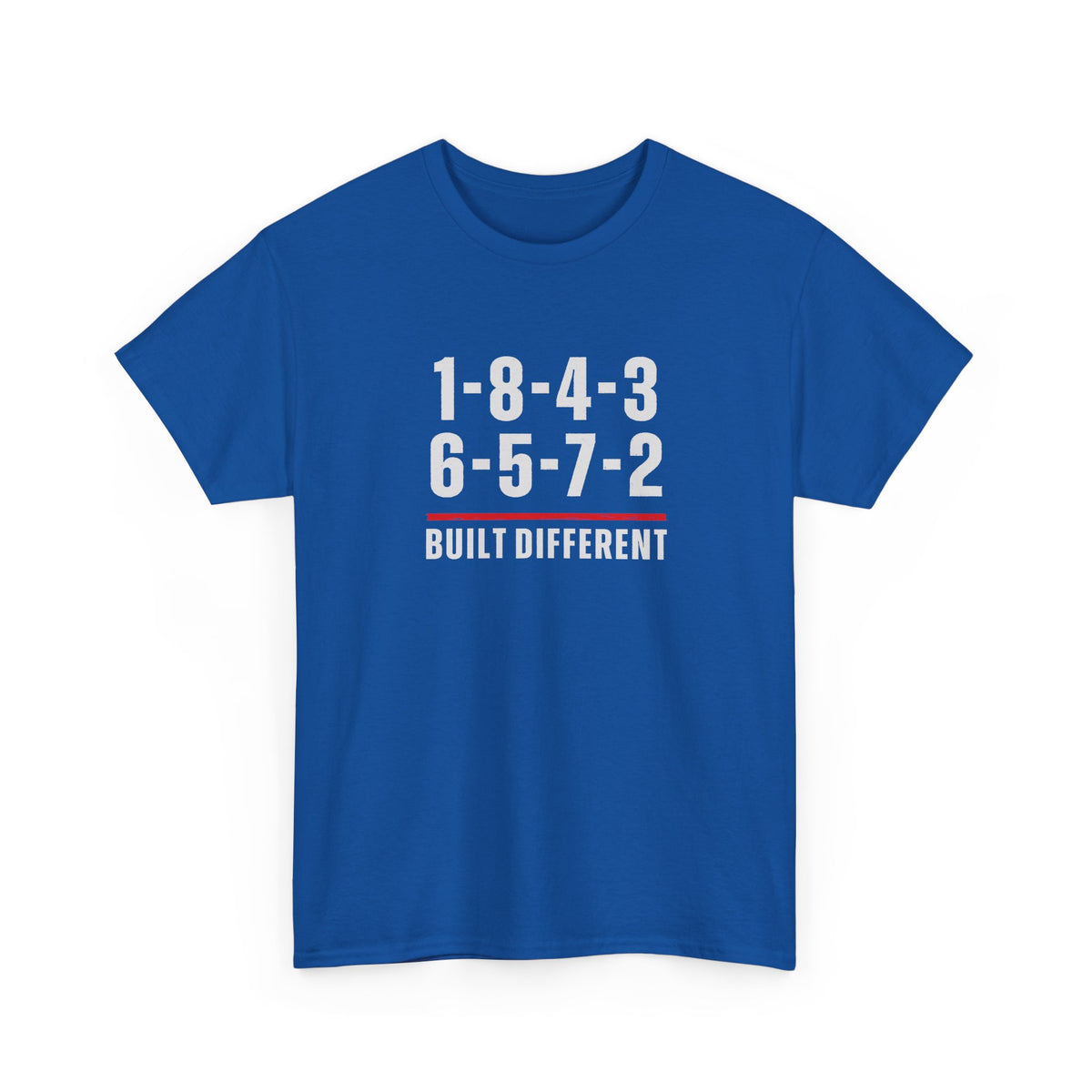 Built Different V8 Firing Order Graphic T-Shirt
