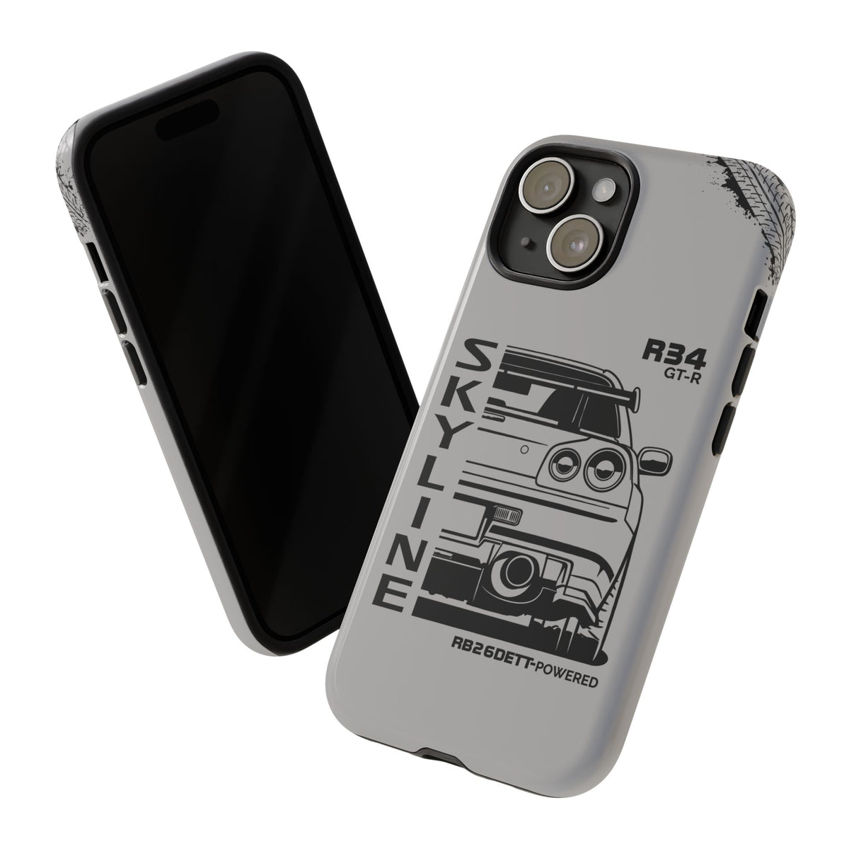 R34 Skyline GTR BNR34 Godzilla Tough Phone Case | JDM Car Gift