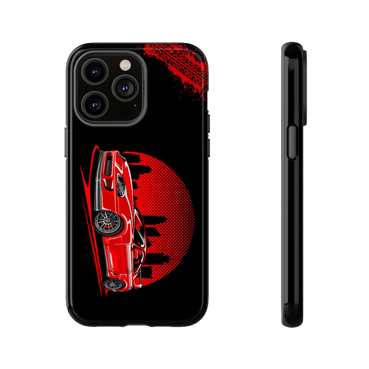 MKIV A80 Supra 2JZ Red City Tough Phone Case | JDM Car Guy Gift