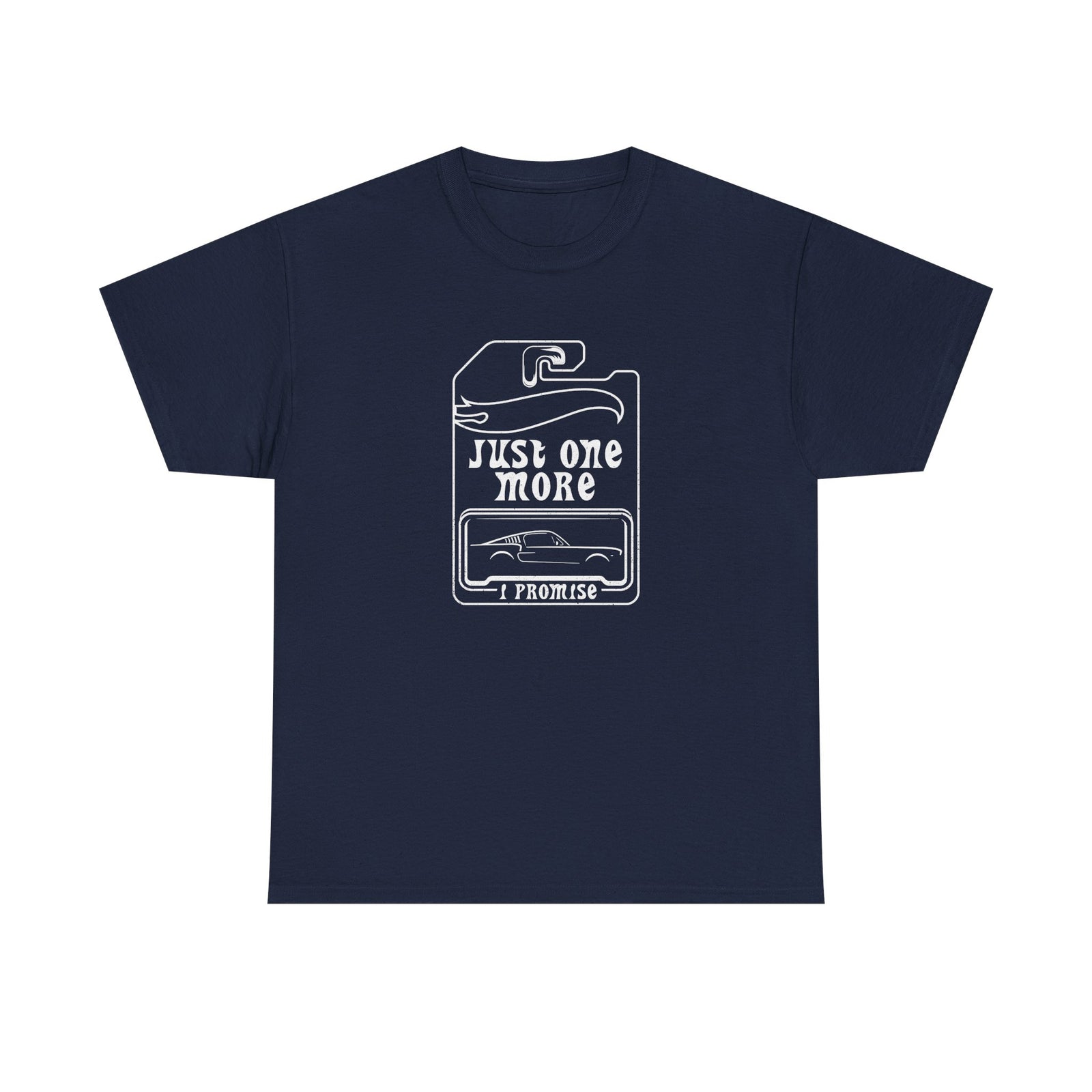 Just One More Car T-Shirt on model