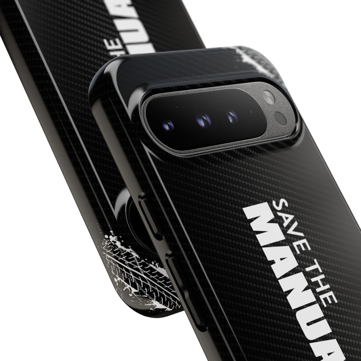 Save The Manuals Tough Phone Case | Manual Transmission Car Guy Gift
