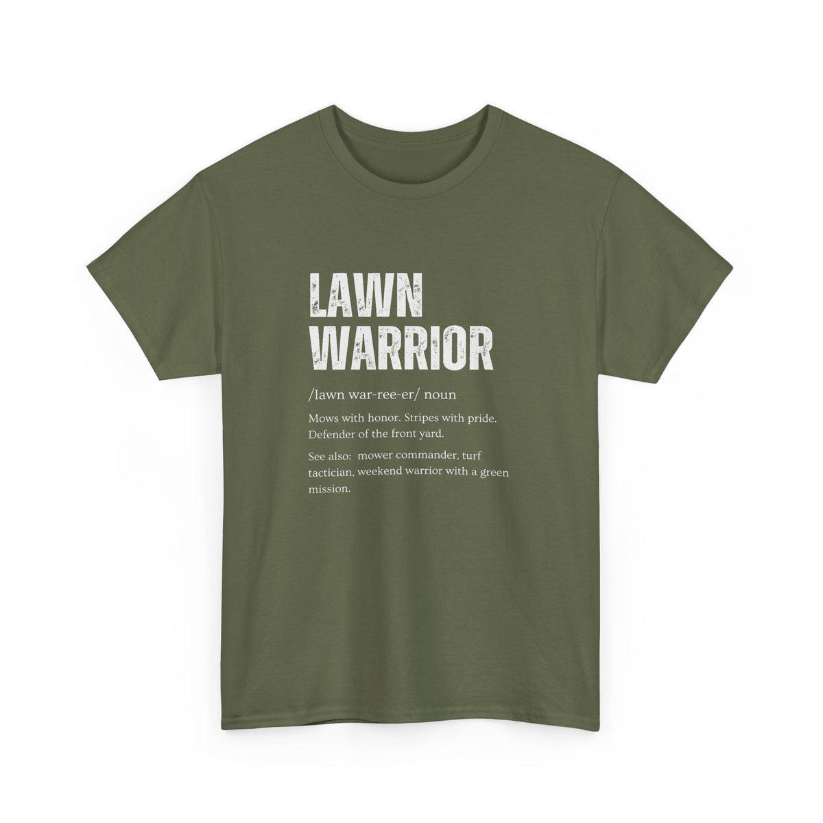 Lawn Warrior T-Shirt | Funny Lawn Care Tee