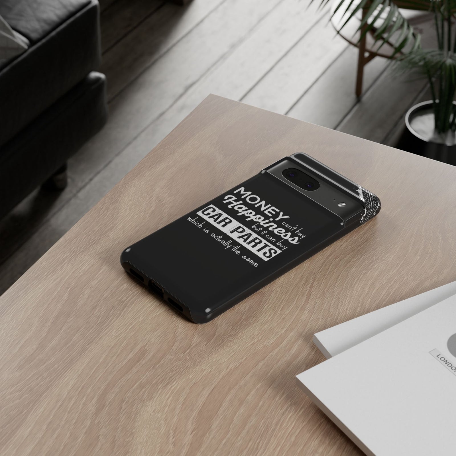 More Car Parts Equals Happiness Tough Phone Case | Car Enthusiast Gift