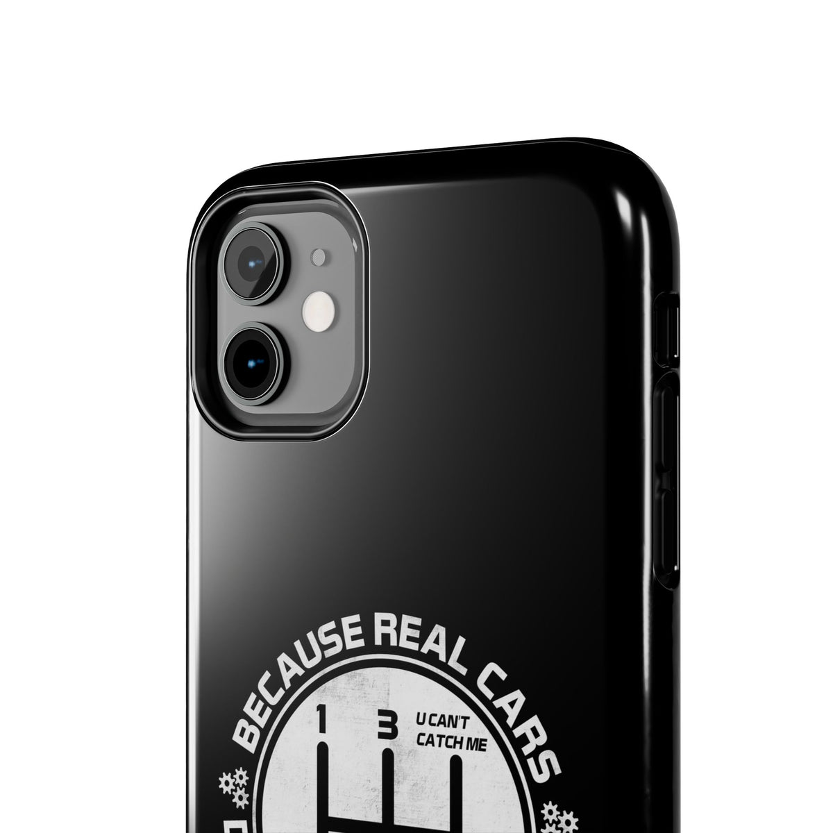 Real Cars Don't Shift Themselves Tough Phone Case | Manual Car Guy Gift