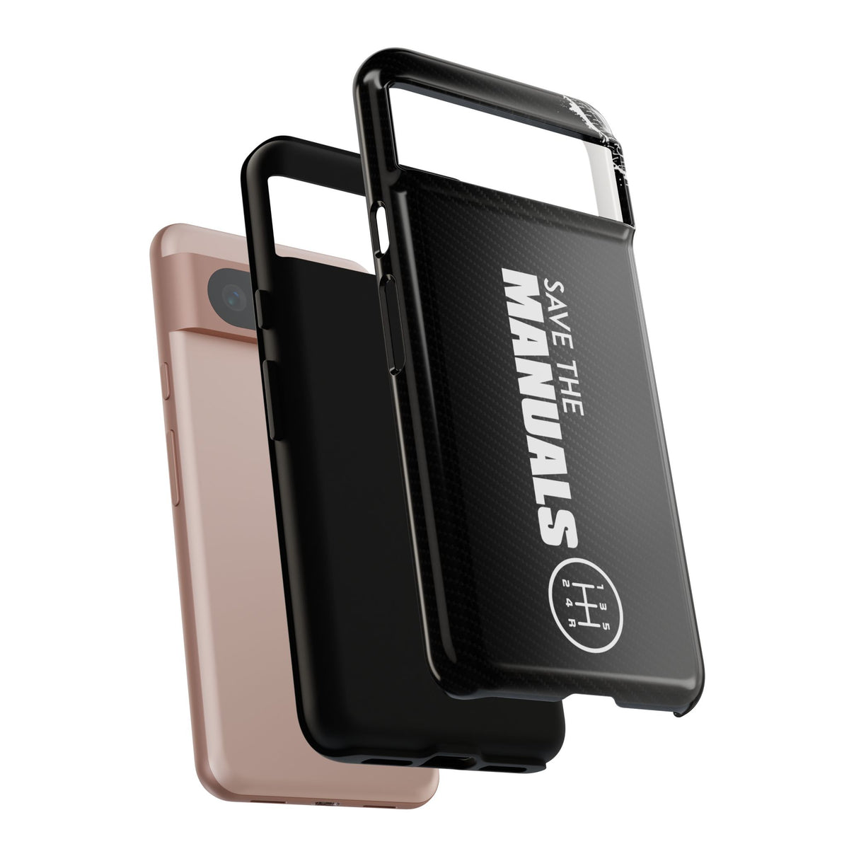 Save The Manuals Tough Phone Case | Manual Transmission Car Guy Gift