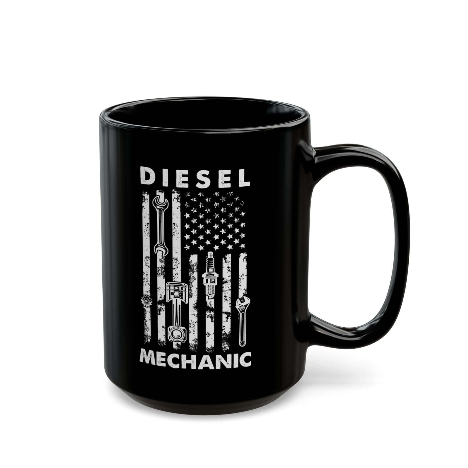 Funny diesel mechanic mug - car enthusiast coffee gift